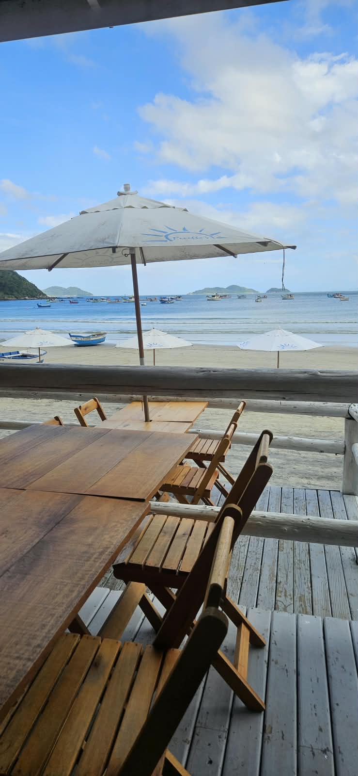Vista para o mar no Restaurante Perello's